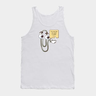 You Look Like You Need a Coffee by Tobe Fonseca Tank Top